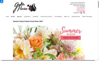 Santa Rosa Flower Shop website