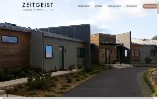 Zeitgeist Sonoma Architecture + Interior Design website