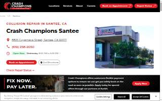 Crash Champions Collision Repair Santee