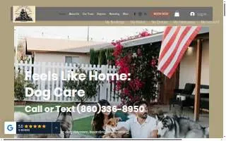 Feels Like Home: Dog Care website
