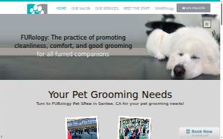 FURology Pet SPaw Inc. website