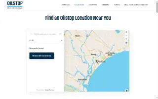 Oilstop Drive Thru Oil Change of Saratoga website