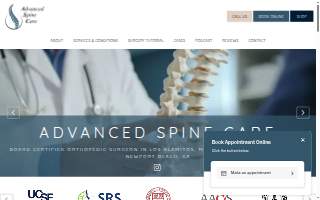 Advanced Spine Care: Kushagra Verma, MD, MS, FAAOS of Seal Beach