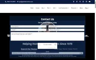 All Coastal Real Estate website