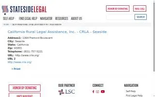 Crla - Seaside website