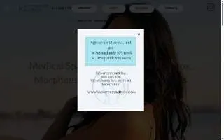 Monterey MD Spa website