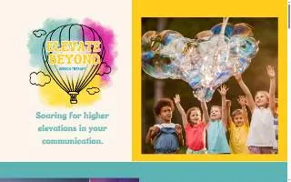 Elevate Beyond Speech Therapy Inc. website