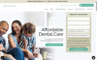 Selma Sunshine Dental website