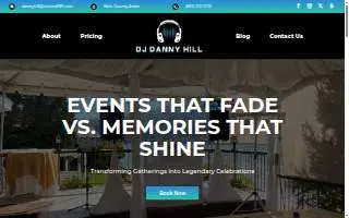 DJ DANNY HILL ENT website