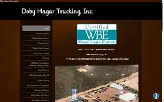 Doby Hagar Trucking Inc website