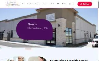 Shafter Pediatrics website