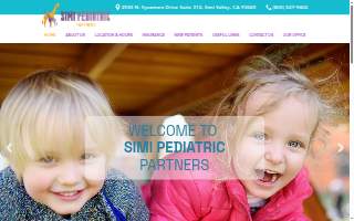 Simi Pediatric Partners website
