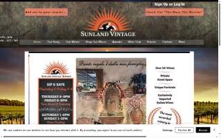 Sunland Vintage Winery of Simi Valley