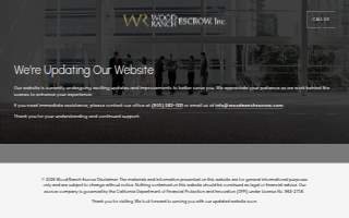 Wood Ranch Escrow
