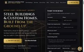 Friesian construction website