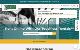 Storage Outlet of South El Monte website