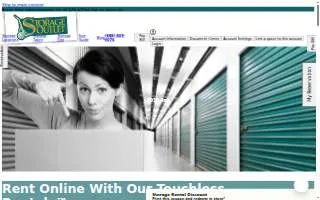 Storage Outlet Self Storage website