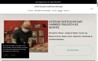 Tatt Thang Tattoo Studio of South El Monte website