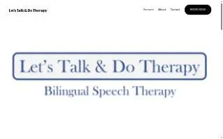 Let's Talk & Do Therapy of South Gate website