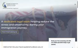 Cristina M. Hughes Esq., Immigration Law website