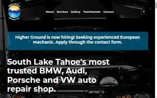Higher Ground Autoworx website