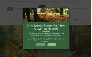 Green Splendor Landscaping - Pasadena Landscape & Garden Design website