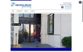 Anchor Drugs Pharmacy website
