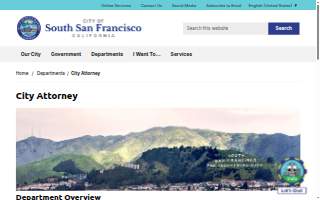City of South San Francisco: City Attorney