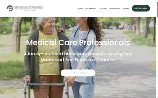 Medical Care Professionals website
