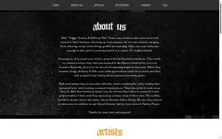 Street Dreams Tattoo Studio website