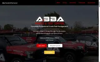 Abba Termite & Pest Control of South Whittier website