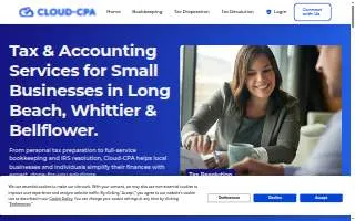 Cloud-CPA website