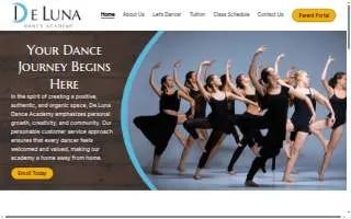 De Luna Dance Academy of South Whittier website