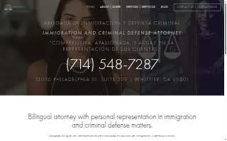 Law Office of Luz Tijerina-Garduño website