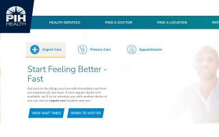 PIH Health Podiatry Wells Medical Office Building website