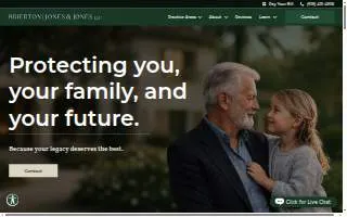 Brierton, Jones & Jones, LLP website