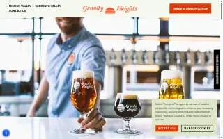 Gravity Heights Mission Valley website