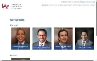 San Diego Heart and Vascular Associates website