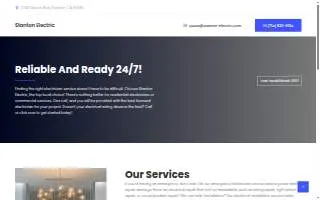 Stanton Electric website