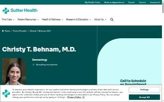 Christy T. Behnam, M.D.