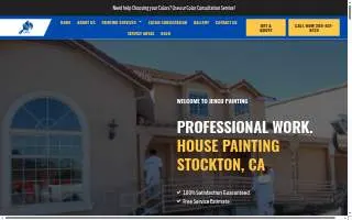 Jenco Painting Stockton website