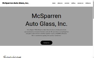 Mc Sparren Auto Glass Co of Stockton