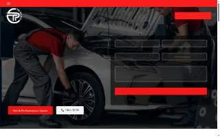 Tire Palace website