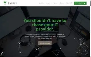 Verve IT website