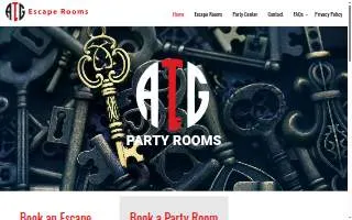 ATG Escape Rooms of Suisun City website