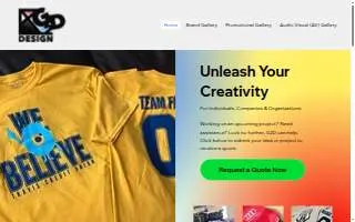 G2D Design website