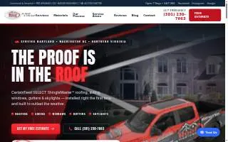 Roofmasters of Suisun City website