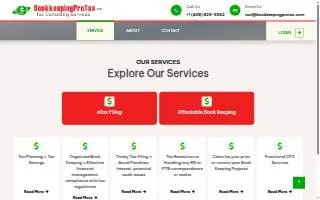 Bookkeeping Pro & Tax Services Inc website