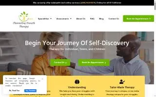 Channeling Growth Therapy website