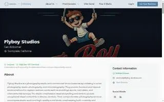 Cinematography Services website